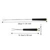 6Pcs V-Shaped Fondue Forks Stainless Steel Grilling Fork Barbecue Fork Set  Camping