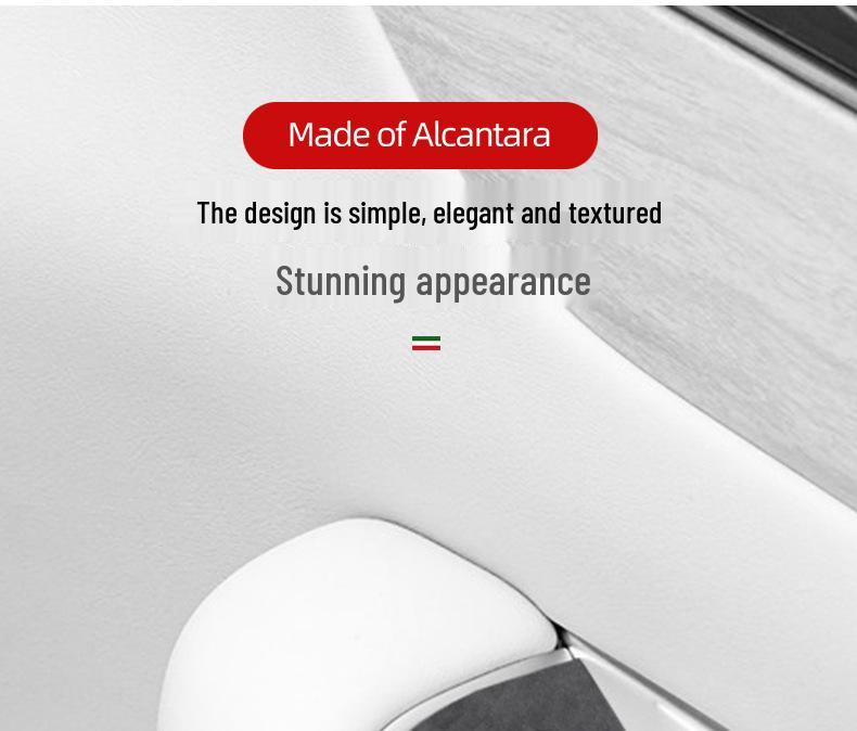 Zhijie R7 Alcantara Car Door Button Ultra-Thin Interior Protective Sticker