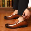 Herren Kleiderschuhe Luxus Lackleder Hochzeitspartyschuhe Business Casual Lederschuhe Slipper Herren Loafer Formelle Oxfords