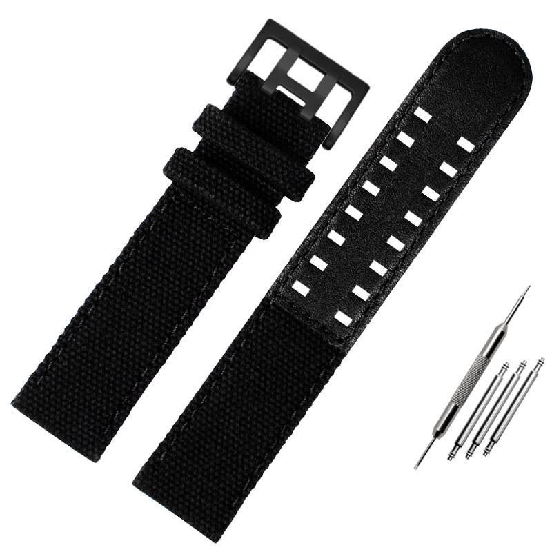 For Hamilton Khaki Field Watch H760250/h77616533/h70605963 H68201993 Watch Strap Genuine Leather Nylon Men Watch Band 20mm 22mm