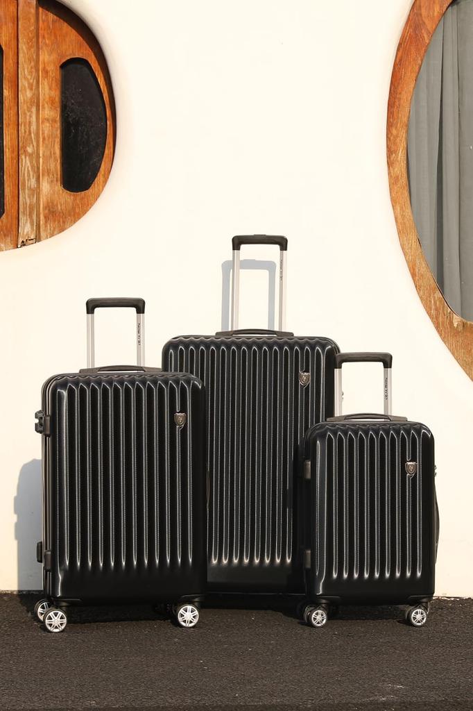 Koffert med bærehjul S YKK Klær Bære Utstyrt med TSA Glidelås Business Svart Farge [Ny Reise] Stopper, Håndbagasjekoffert, Størrelse, Lås,