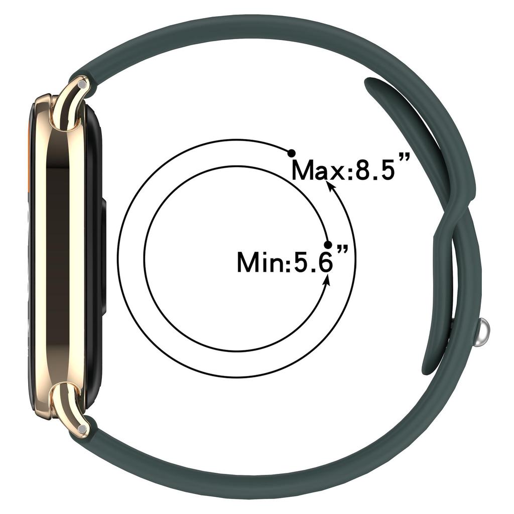 Correa de Silicona para Bandas Inteligentes Xiaomi 8-10 Pulsera de Repuesto