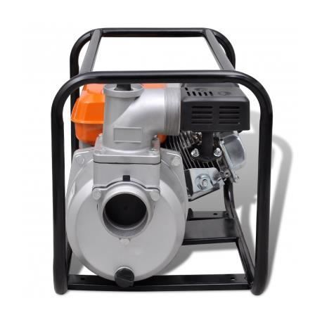 VidaXL Pompe à eau à moteur à essence 80 mm Connexion 4800 W