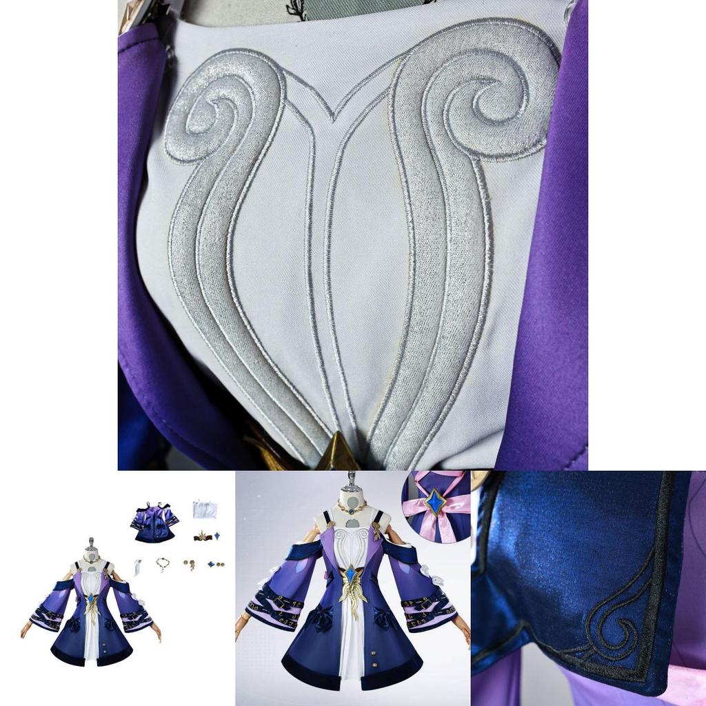 Honkai Star Rail Cosplay Costume With Polyester Fabric For Anime Role Play