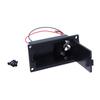 1 Set Diy Accessories 9V Battery Case Holder Cover Box For Acoustic Guitar Bass Pickup Black Guitar Parts