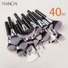 Professional 40Pcs Makeup Brushes Set Soft Synthetic Bristle Powder Blending Contour Eyebrow Eyeshadow Fan Foundation Brush