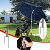 Parasol Stand Spike Umbrella Stand Parasol Ground Stake Umbrella Ground Plug ( Spike Stand For Beach Fishing Garden)
