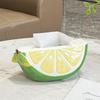 Simple lemon tissue box home living room luxury desktop creative fruit styling ornaments coffee table table paper storage box