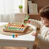 Color Sorting Balls Toy Educational Activity Play Kindergarten Portable Holiday Gift Development