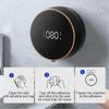 Wall Mounted Automatic Soap Dispenser, Electric Soap Proposal Machine, Rechargeable With Temperature Display, Suitable For Kids And Adults (black)