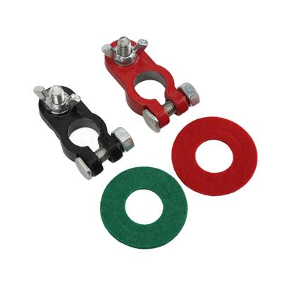 Morsetti per terminali batteria Isolamento in bachelite in lega di alluminio universale per 17?Batterie da 19 mm