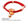 Besticktes rotes Haustierhalsband Chinesisches Neujahr Verstellbares Katzenhalsband mit Glocke Jahr des