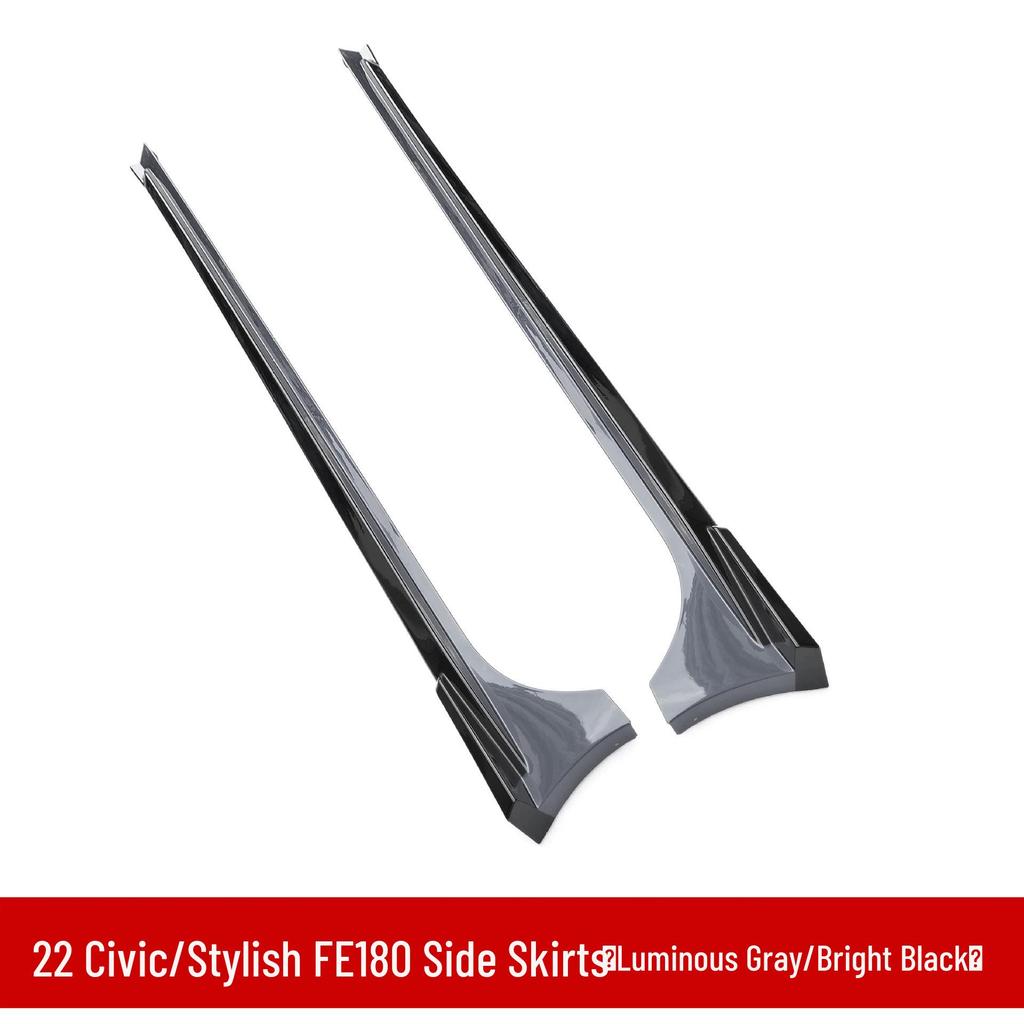 Kompatible Seitenschweller, Heckspoiler, Heckdiffusor, Seitenlüftungsgitter und Frontlippe für 2022 11. Generation Civic Type R FE180