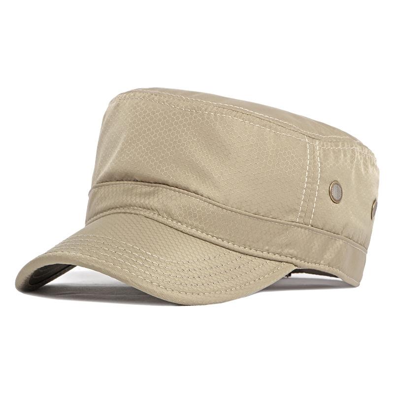 Pánská vojenská kšiltovka Jaro Léto Army Flat Cap Retro Cap Outdoor Sun Hat Captain Cap Visors Hat Trucker Snapback Baseball Cap