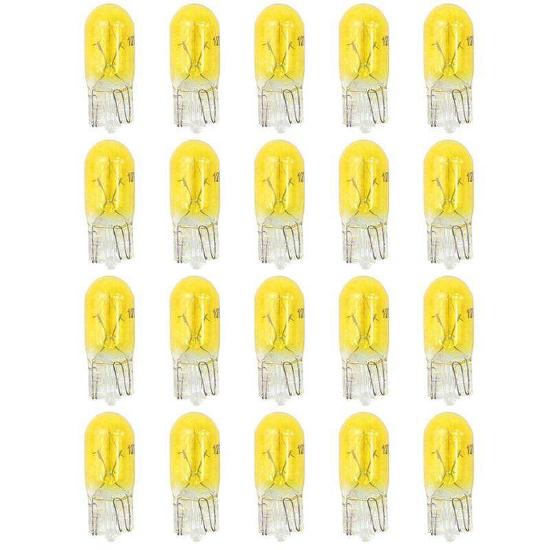 10/20 Stück Auto T10 Halogen 3W 194 158 Keile 12V Autolampe Weiße Glühbirnen Instrumentenlicht Leseleuchten Standlicht Zubehör