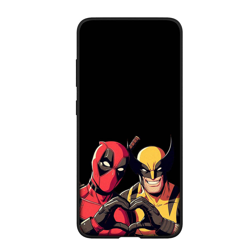 for iPhone 17 16 15 Xiaomi Poco F7 F8 X7 X6 C85 C75 C71 M8 Redmi Note 14 13 12 11 Pro Max 14C 13C 15C A3 A4 Phone Case Comics Deadpool Wolverine Cover