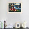 DIY Flower Scenery Crystal Stitch Living Room Diamond Needlework Bedroom Rhinestones Embroidery Painting