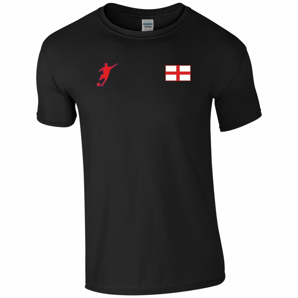 England Football T Shirt Three Lions Flag Fans Funny Birthday Gift Kids Tee Top