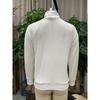 Women S White Long Sleeve High Neck Knit Sweater Casual Pullover
