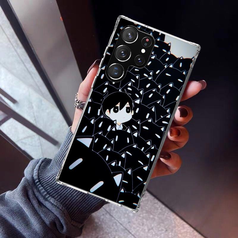Game O-Omori Cartoon Phone Case For Samsung Galaxy S23 S24 S25 Edge S26 Ultra S22 + S21 Plus S20 FE Cover Silicone Print Shell G