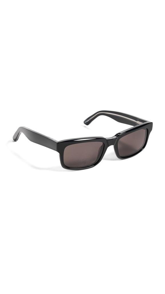 Balenciaga EVERYDAY Square Sunglasses BB0345S 001 Size 55 Made in Italy Men's