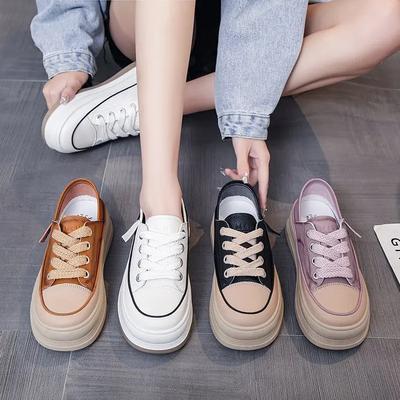 Sneakers Women Flats Platform Walking Shoes 2024 Spring New Brand Designer Lace Up Casual Sport Running Travel Mujer Shoes