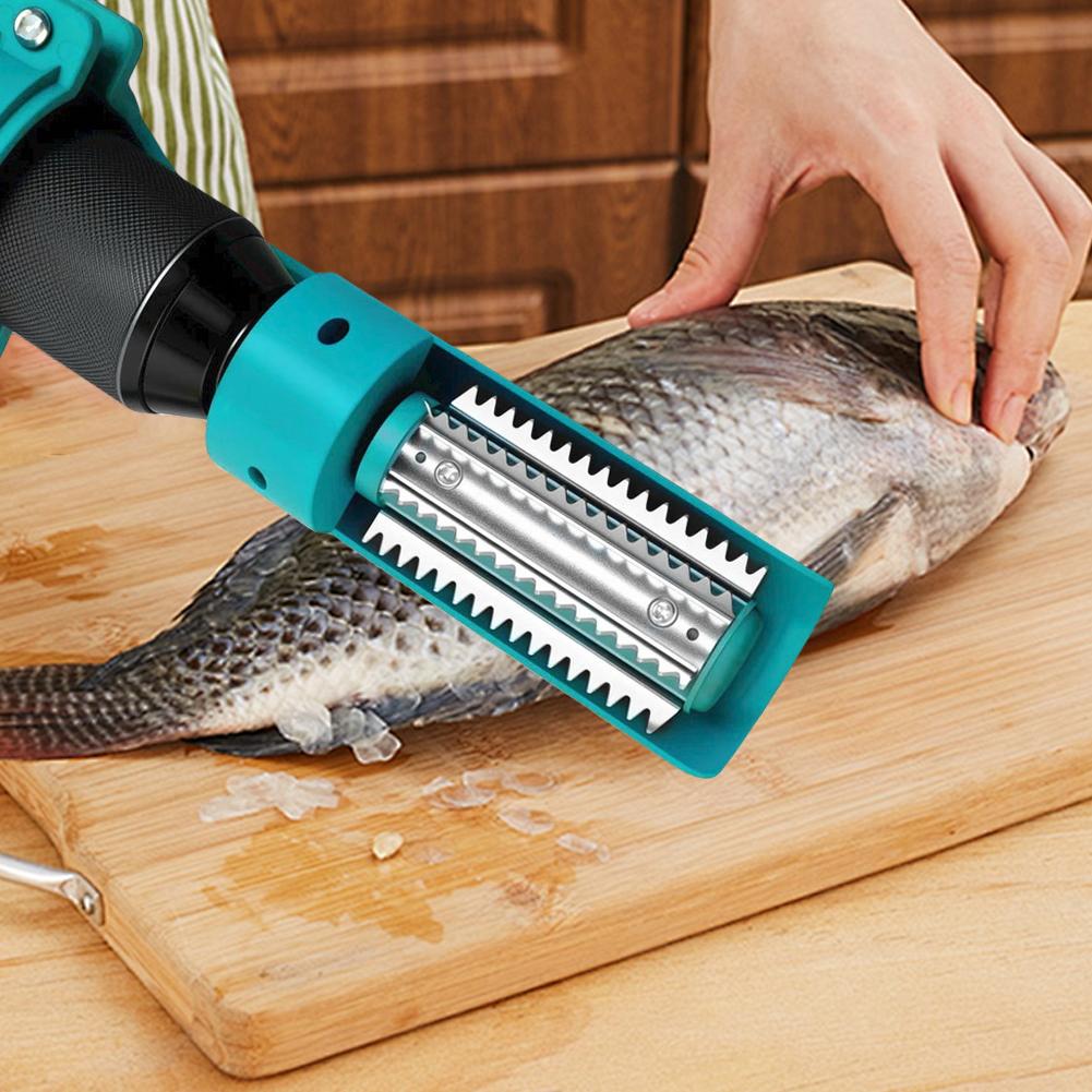 Electric Fish Scaler Portable Fish Scaler Remover Automatic Fish Descaler Tool for Chef and Home Cooks Fish Cleaning Tools China Mainland