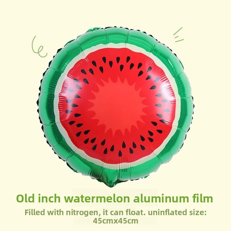 Baloane cu aer plutitoare din folie de aluminiu în formă de fructe și legume, Recuzită foto, Decorațiune eveniment, Decorațiune petrecere tematică de ziua de naștere
