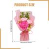 Artificial Flowers Decorative Scented Carnation Soap Floral for Thanksgiving Anniversary