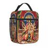 Bestselling Panchmukhi Hanuman Ji Space Print Insulated Lunch Bag Daily Snack Storage Lightweight Lunch Bag