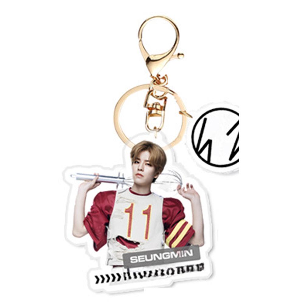 Kpop Acrylic Keychain Character Ornament ATE Keyring Handsome Five Star Chefs Bag MAXIDENT Pendant Mothers Day Accessories Gift