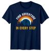 Find Adventure In Every Step TShirt Retro Mountain Hiking Gift For Him And Her