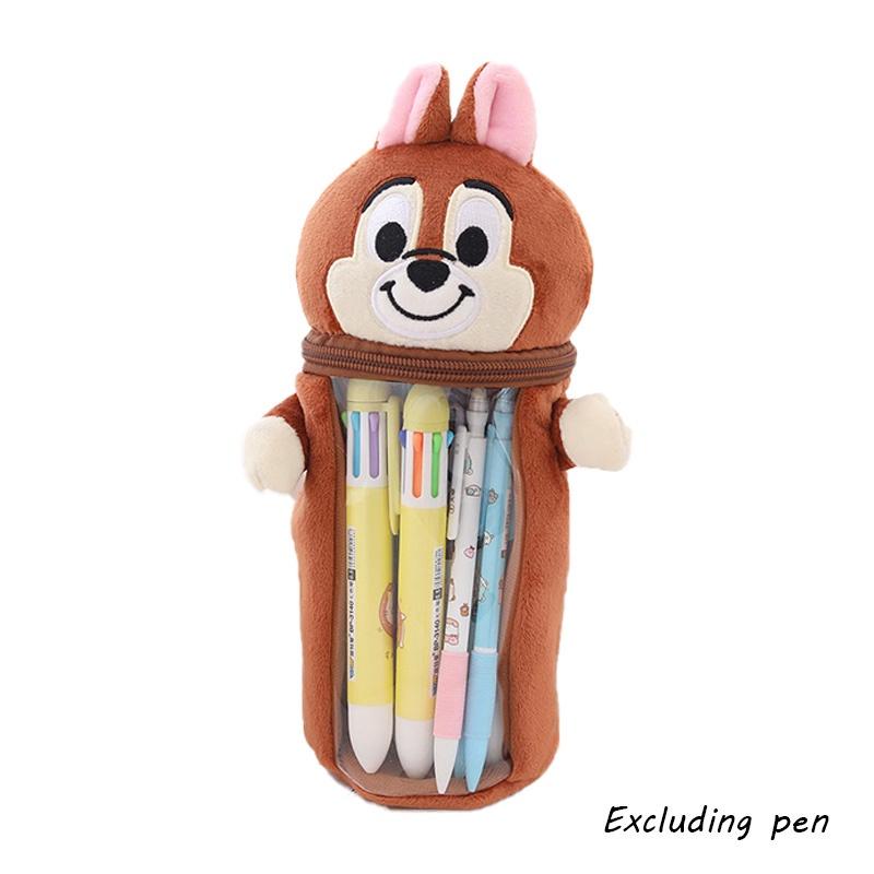 Cute Japanese Star Sailor Moon Plush Pen Holder Pencil Case For Girls' Stationery Storage, Transparent Gift Bag