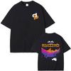Love Jul 2025 Merch Tshirts Unisex Wounisex Fashion Rap Pop Music Short Sleeve Tshirt Unisexs Hip Hop Oversized T Streetwear Black