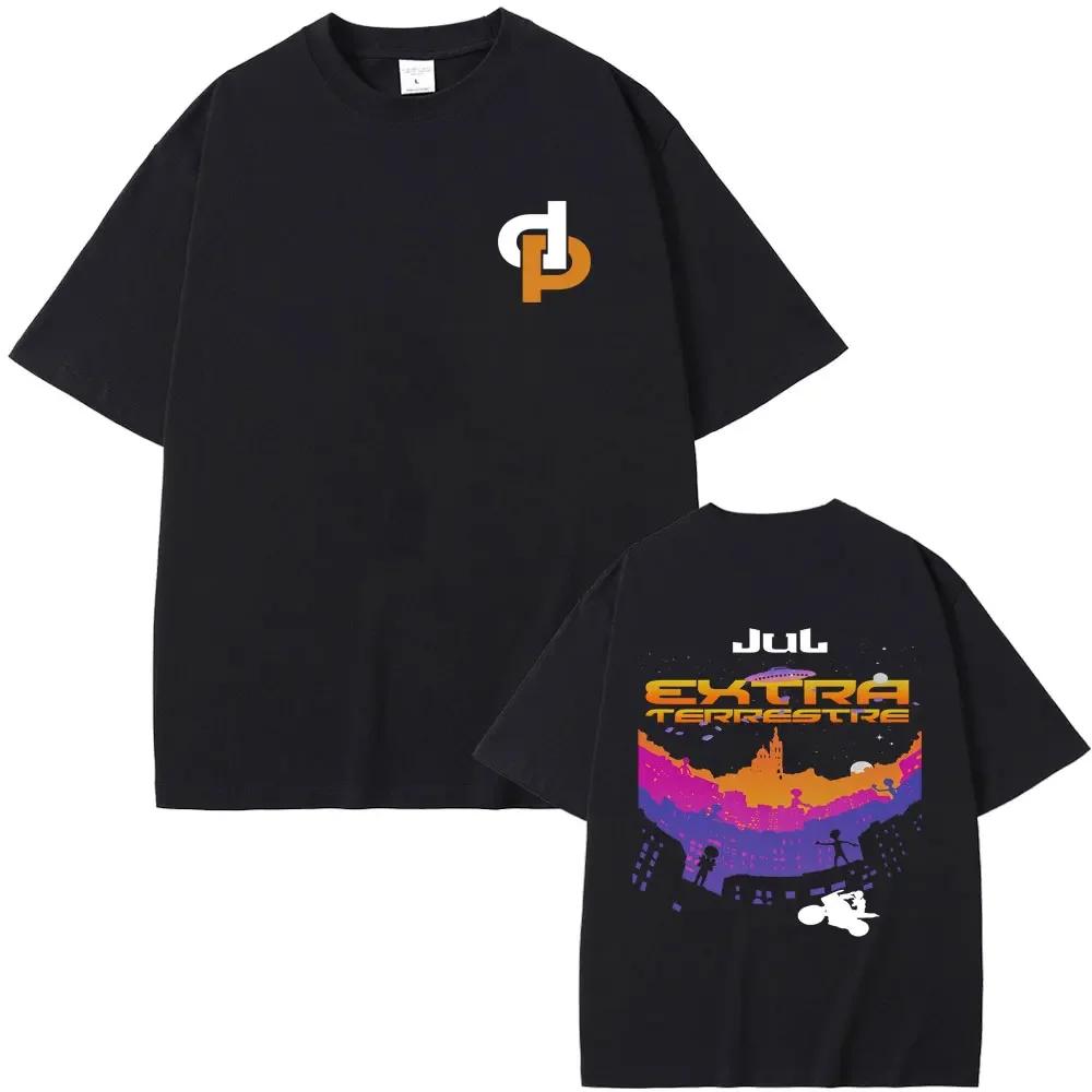 Love Jul 2025 Merch Tshirts Unisex Wounisex Fashion Rap Pop Music Short Sleeve Tshirt Unisexs Hip Hop Oversized T Streetwear Black