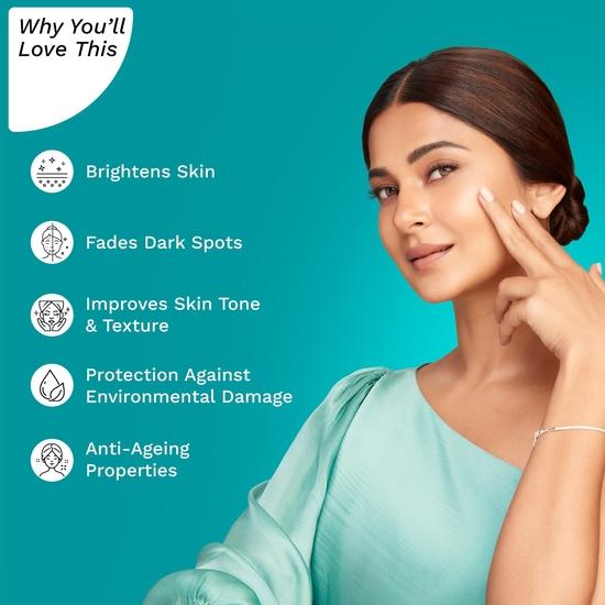Pilgrim 15% Serum do twarzy z witaminą C dla promiennej skóry 20 ml | Serum z witaminą C, kwasem ferulowym i witaminą E | Redukuje ciemne plamy | Do każdego rodzaju skóry
