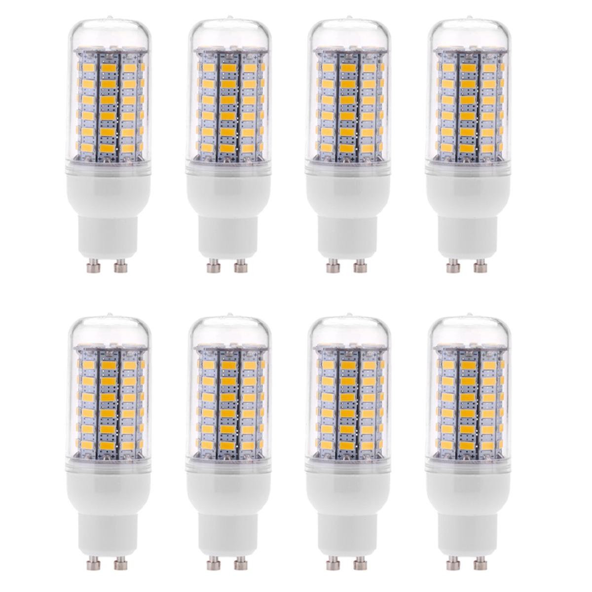 

BAAU 8X GU10 10W 5730 SMD 69 LED Bulbs LED Corn Light LED Lamp Energy Saving 360 Degree 200-240V Warm White NONE