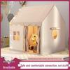 Princess Castle Play Tent with Mosquito Net for Indoor Sleeping and Pretend Play