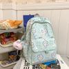Schoolbag New Printed Cute Girl Backpack Fashion Elementary School Student Casual Backpack Junior High School College Student Commuter Backpack
