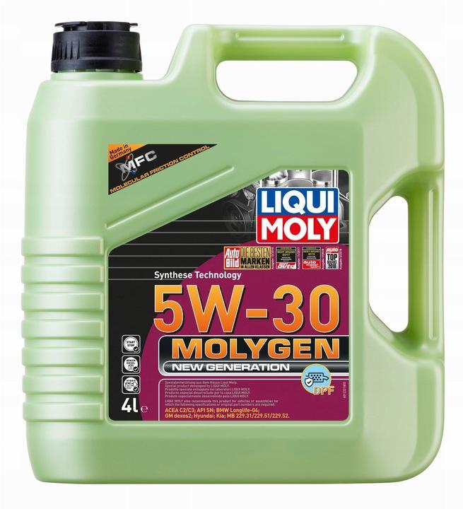 Olej Silnikowy Liqui Moly 21225 Molygen 4 L 5W-30