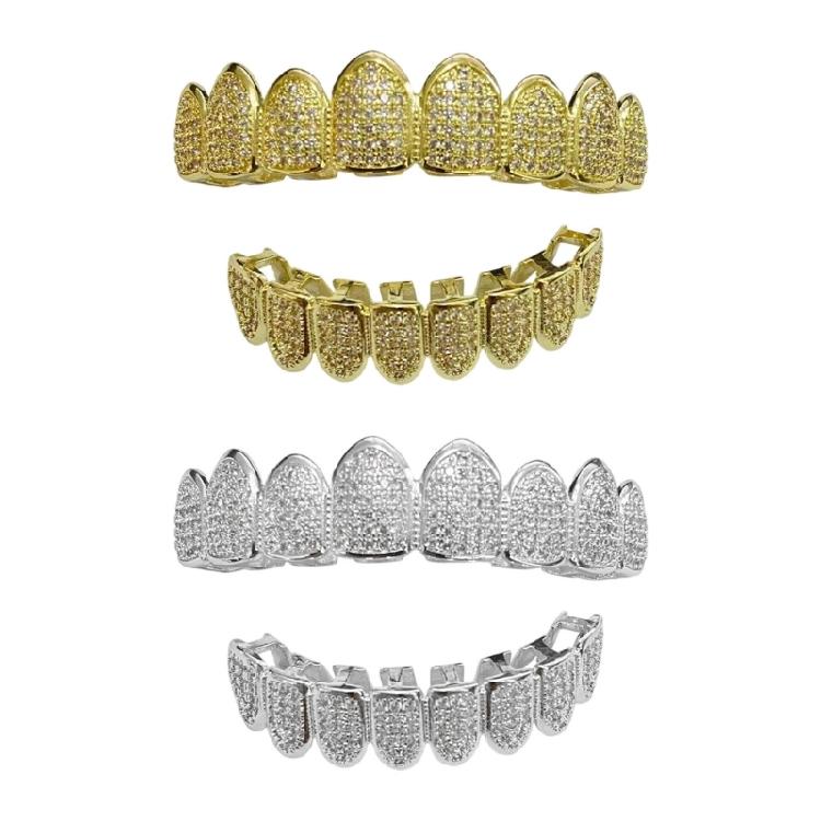 Hip Hop Teeth Removable Dental Teeth Decoration For Men Adult Halloween Cosplay Hip Hop Music Concerts