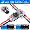 Quick-Connect T1 T2 Wire Terminals Snap-In No Welding/Peeling Automatic Electrical Cable Joints, Professional High-quality Plug