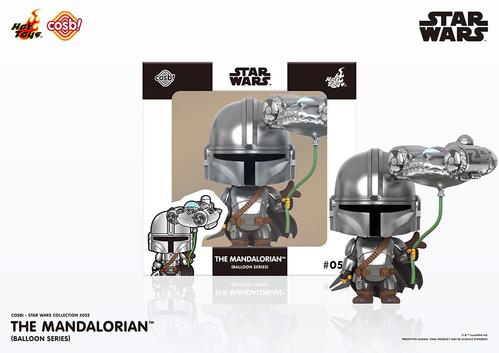 Cosby Star Wars Collection TV Drama The Mandalorian The Mandalorian Figure (Balloon Series) #052 Non-Scale