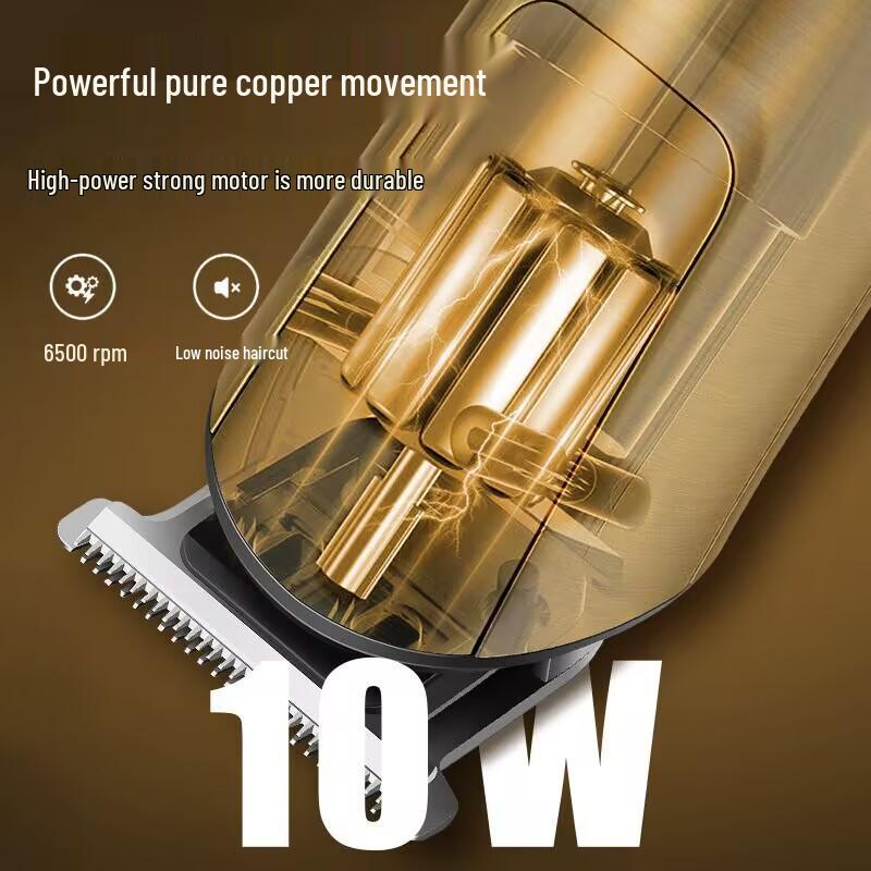 5-in-1 Waterproof Electric Hair Clipper & Shaver with Nose Trimmer.