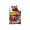 Parure lit Housse de couette réversible SAM LE POMPIER 100 × 135 cm 100% coton
