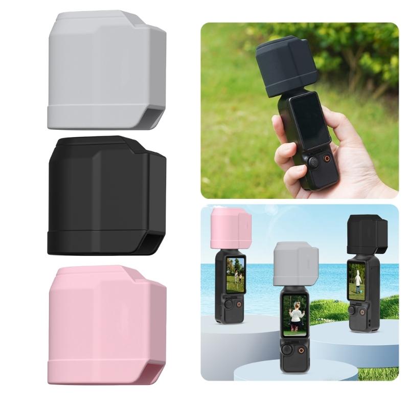 Protective Silicone Lens Caps for Pocket 3 Action Camera Lens Case Cover Scratch And Dust Resistant Protector Cover