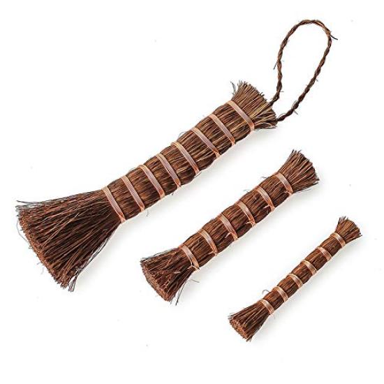 Yamamoto Katsunosuke Shoten 1 Ball Inkstone Washer with String Large 0041A039 Scrubbing Frying Dish Water Made In Japan Brush, Brush, Palm, Sasara,