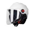 Men's and women's four-season universal battery motorcycle hard hat sun protection lightweight half helmet