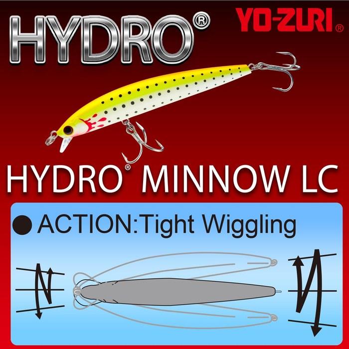 YO-ZURI Salt Lure Hydro Minnow LC Floating 170mm, Pearl Yellow