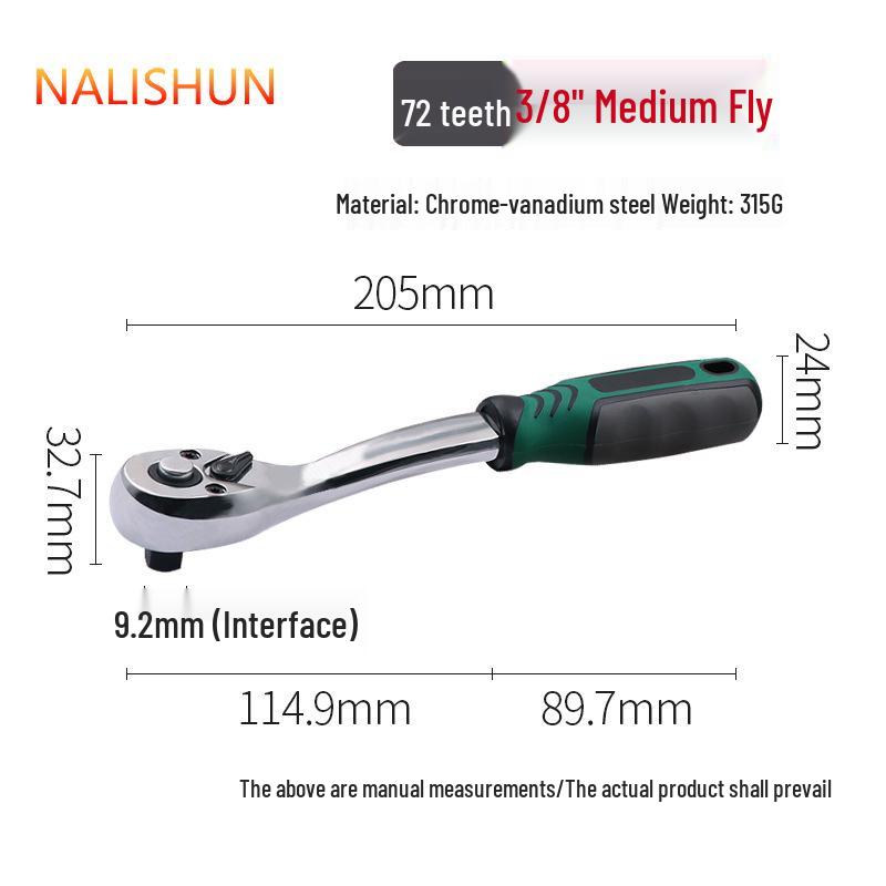 Quick Ratchet Spanner: Auto Repair Wrench Tool